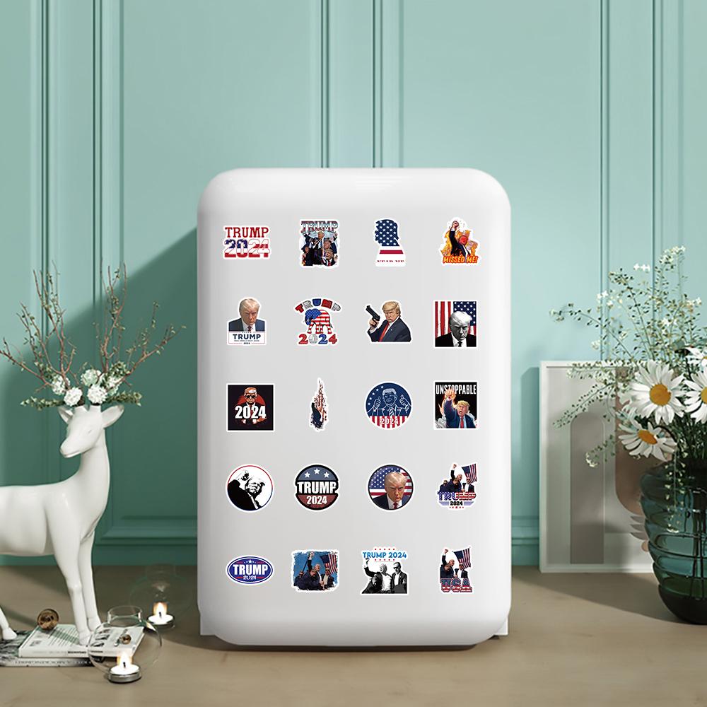 250 waterproof stickers, personality Trump, mobile phone cup luggage decoration stickers