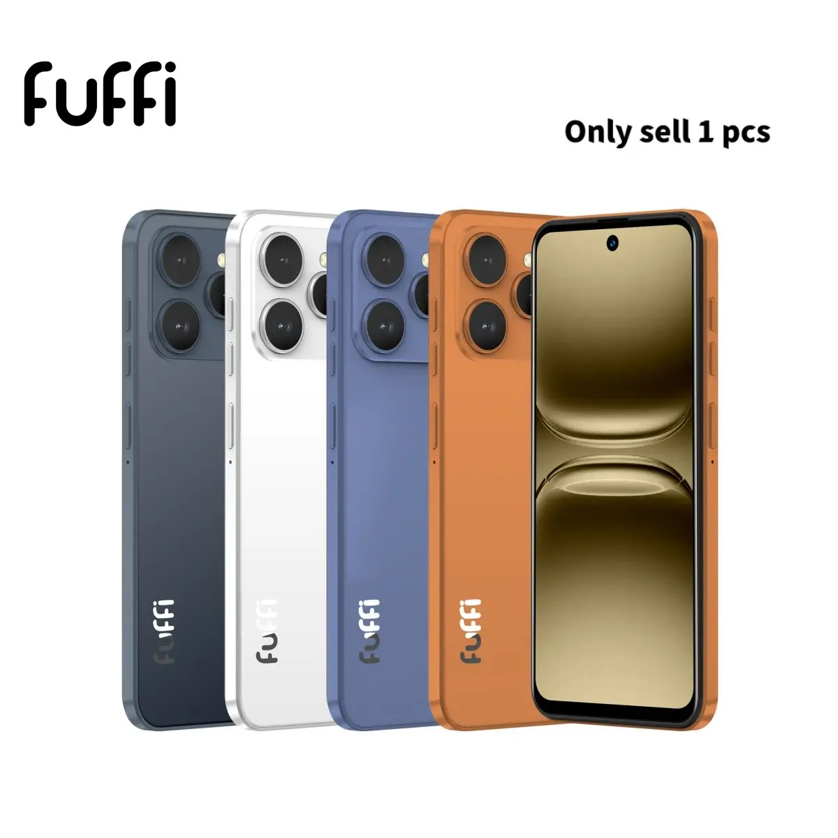 FUFFI M17 Pro Smartphone, 6.56-Inch Display, 3GB RAM + 32GB ROM, 3100mAh Battery, 2MP+2MP Cameras, Android 12, Dual-SIM Dual-Standby, 4G, GPS, Expandable Storage