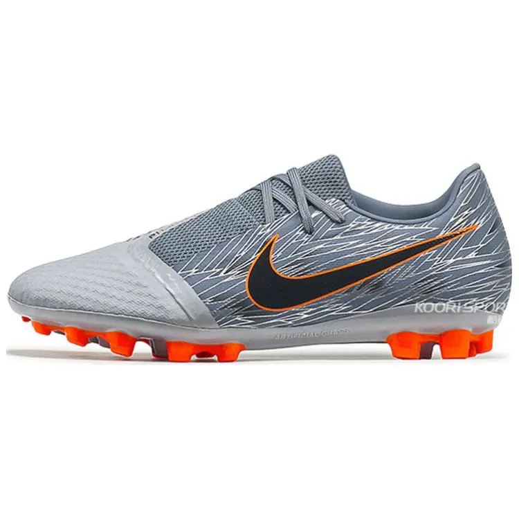 Nike Phantom Venom Round Toe Comfortable AG (Rubber Short Studs) Non-Slip Durable Soccer Shoes AV3038-008