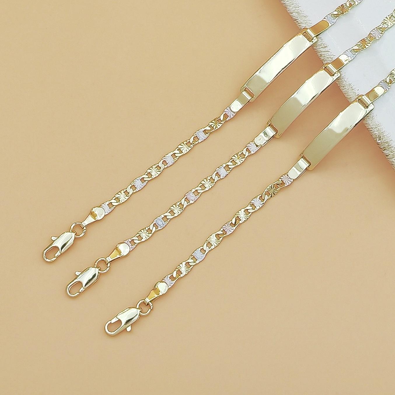 Custom Engravable Curved Bar Bracelet for Men & Women 3 Color Polished Blank ID Bar Handmade DIY Jewelry Minimalist Personalized Unisex Gift for Couples & Friends