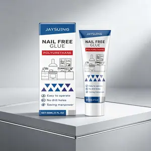 Jaysuing Strong Adhesive Glue, No-Trace, Waterproof, Heat Resistant, Transparent, Quick-Dry, Multi-Purpose, Secure Bonding Solution