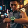 Latest Men Women Teen Fashion Casual Multifunctional Outdoor Sports LED Alarm Clock Waterproof Dual Display Fashion Digital Watch Trendy Multifunctional Watch