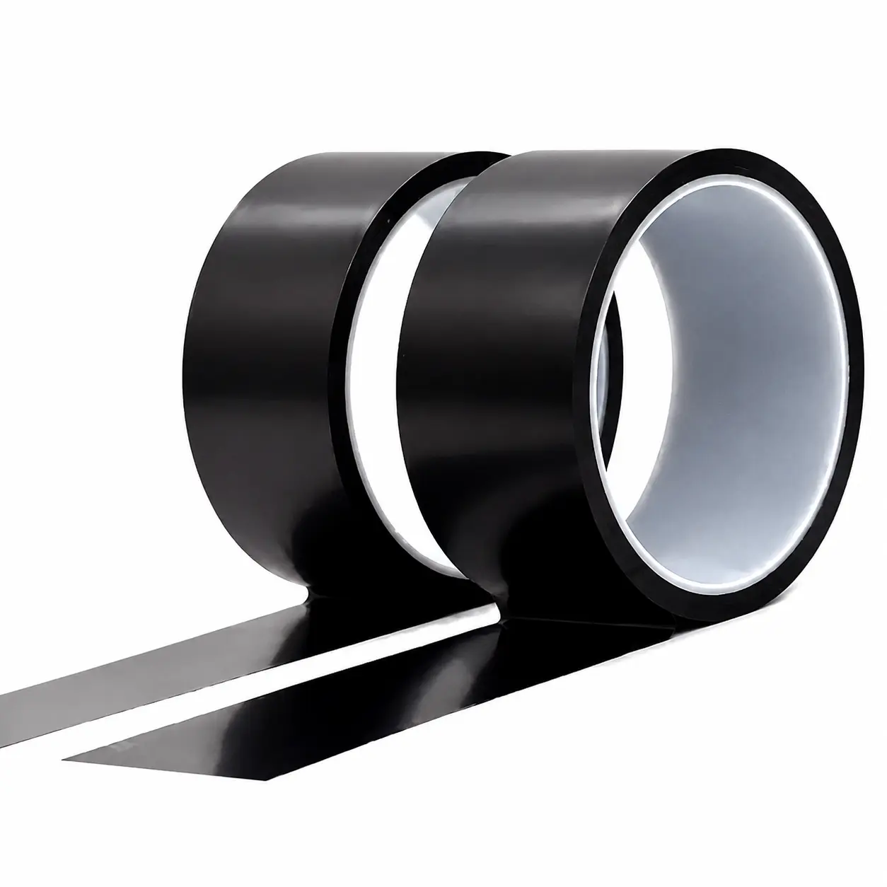 High-Temperature Resistant Black PET Shading Tape for LED Lighting – Waterproof, Insulating, Opaque Silicone Adhesive Tape with Superior Light Blocking and Thermal Stability
