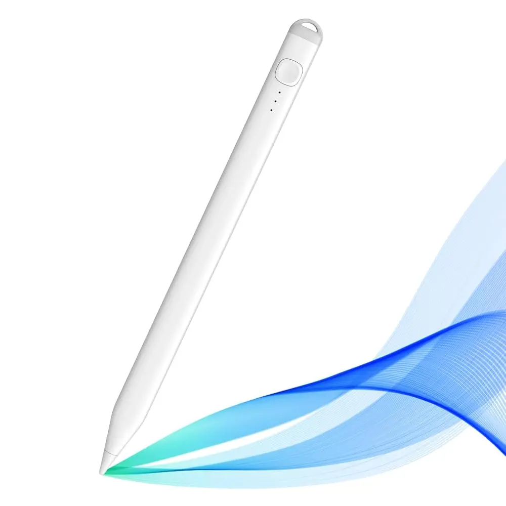 Active USB-C Stylus Pen Compatible with iPad 2018–2025, iPad 6–10, Air 3–5/M2/M3, Pro 11/12.9/M4, Mini 5/6, 13 Min Fast Charge Palm Rejection Tilt Sensitivity