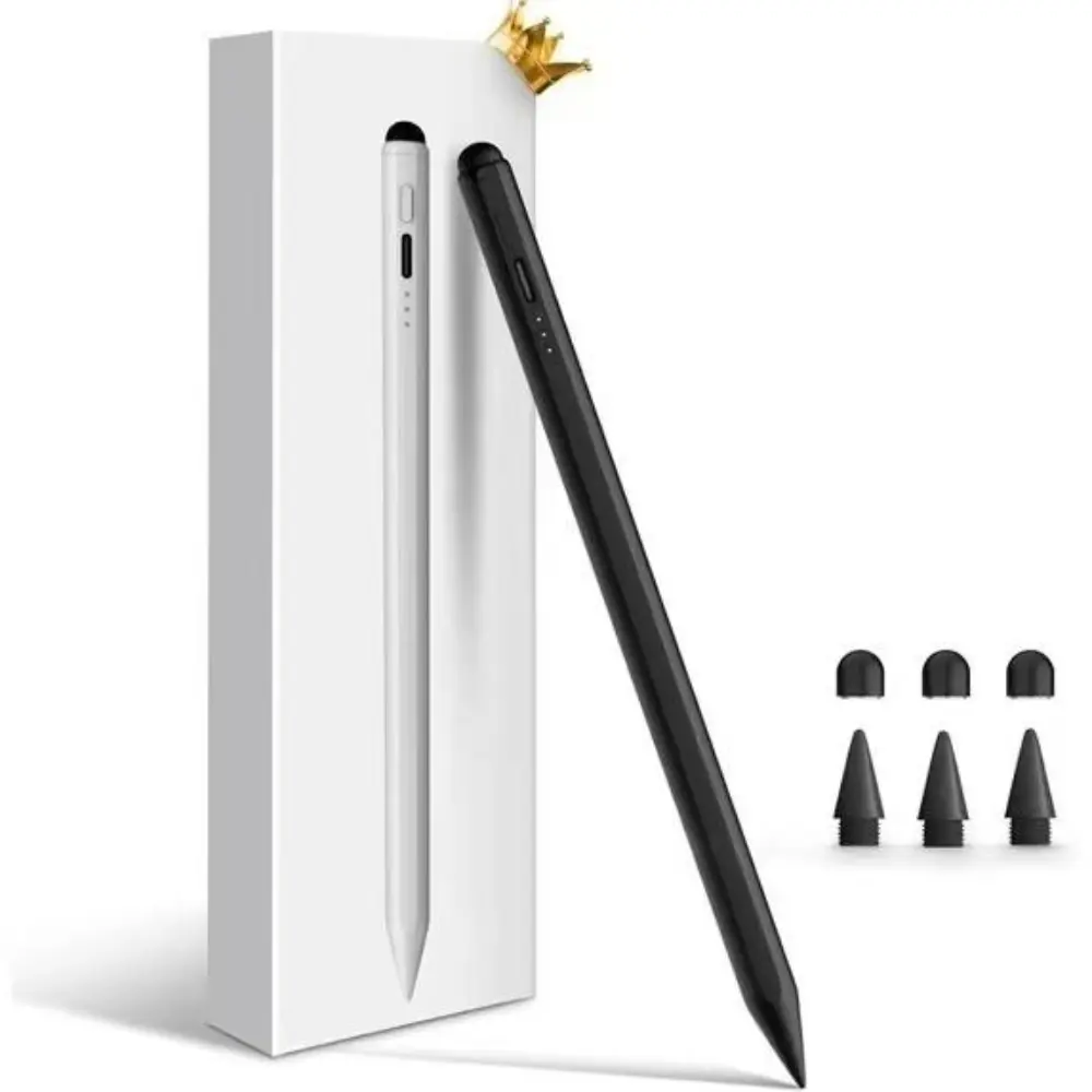 MEKO Dual-Tip iPad Pencil USB-C Fast Charging Stylus with Palm Rejection & Tilt Sensitivity Replacement for Apple iPad 2018-2025 Pro Air Mini