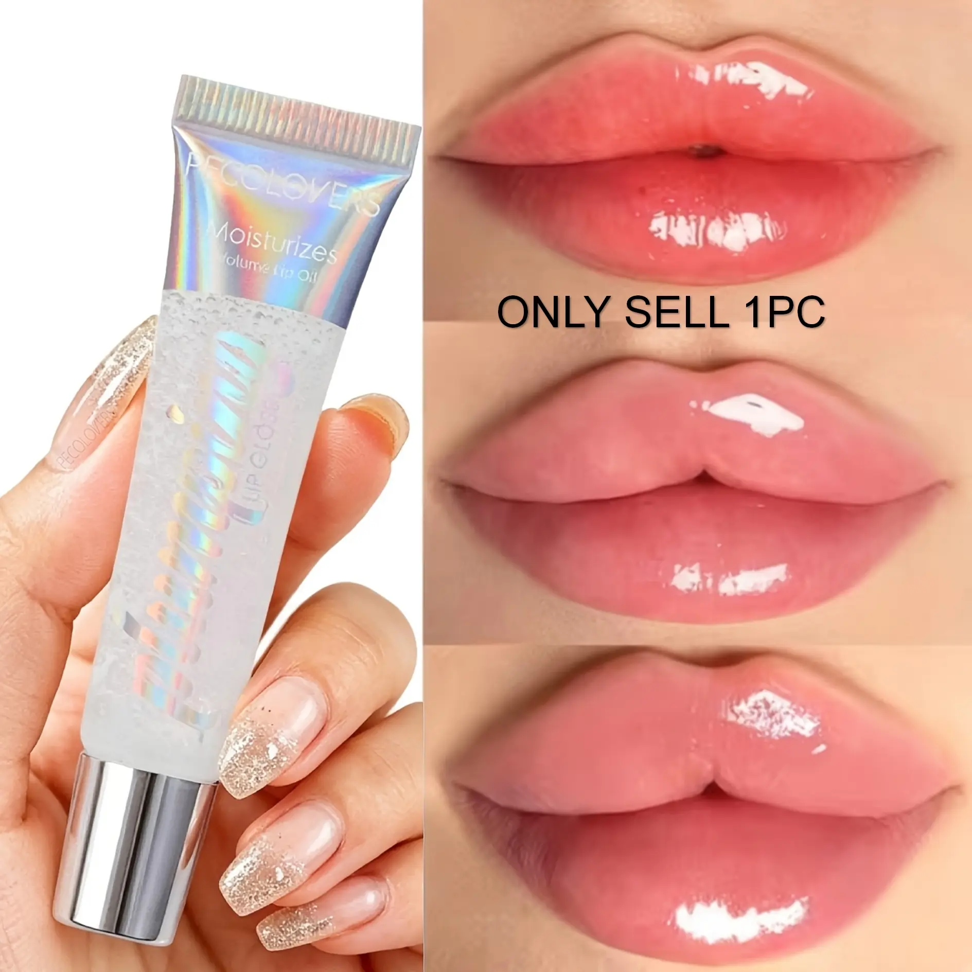 1PC Lip Plumping Oil That Provides Immediate Volume And Fullness, Enhances Lip Appearance for a Softer Look with a Glossy End, Offers Deep Hydration And Long-Lasting Moisture, Gift for Gilr