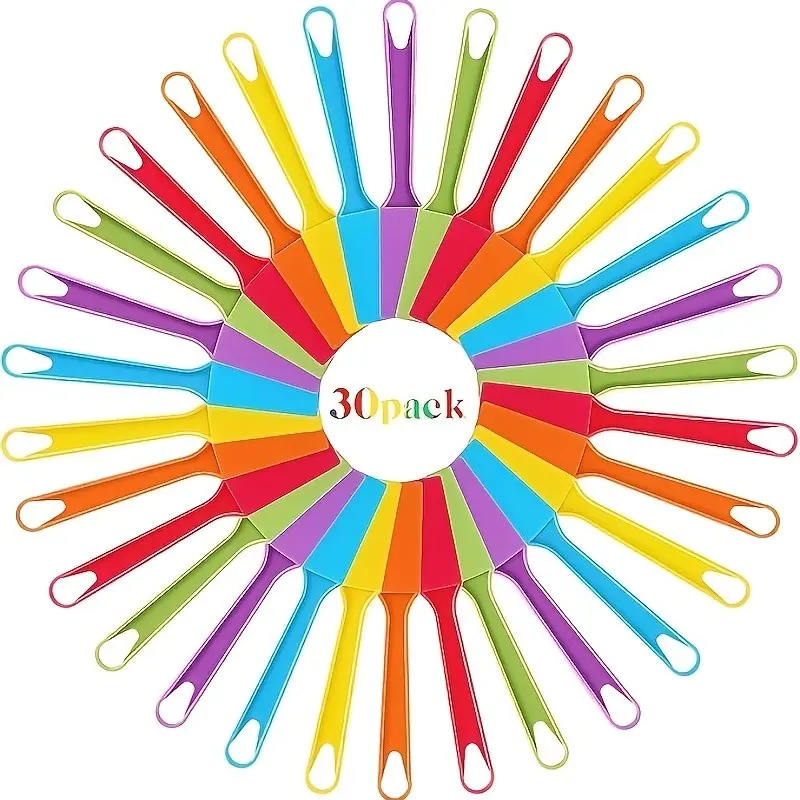 30 Colorful Bingo Sticks, 6 Colors, Fun Bingo Game Replacement, Family Party Supplies, Halloween Christmas Gifts, Multi-Purpose Use
