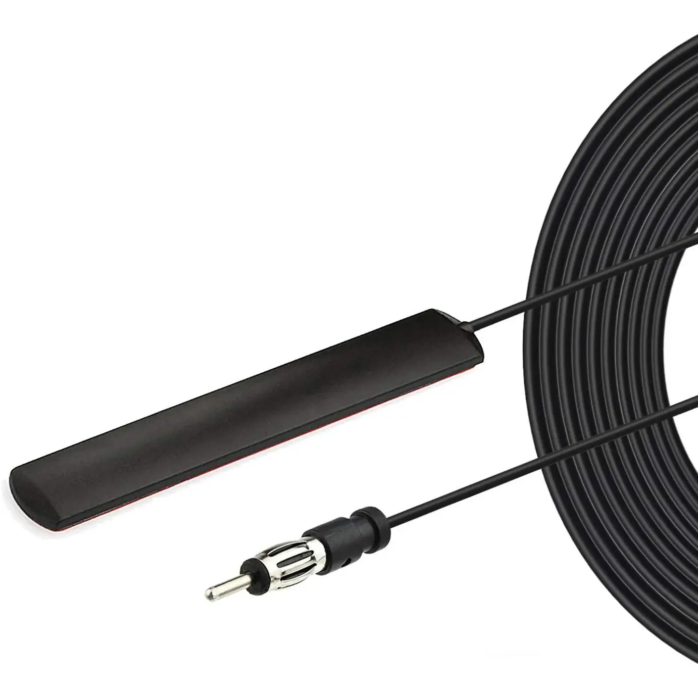 Stereo FM-AM Radio Antenna, Adhesive Mount Patch Antenna, Car Accessories, Vehicle Accessories for SUV CD Media Receiver Player Audio Tuner Amplifier