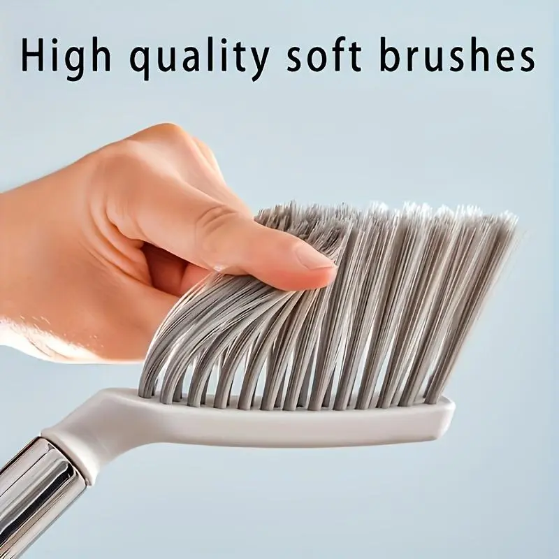 Multi-functional Broom and Dustpan Set, Household Mini Broom and Dustpan Set, Plastic Shovel Brush, Camping Broom, Small Cleaning Broom, Easily Sweeps Various Hair Types, Creative Combination Cleaning Tool, Hangable for Storage, Suitable as a Gift