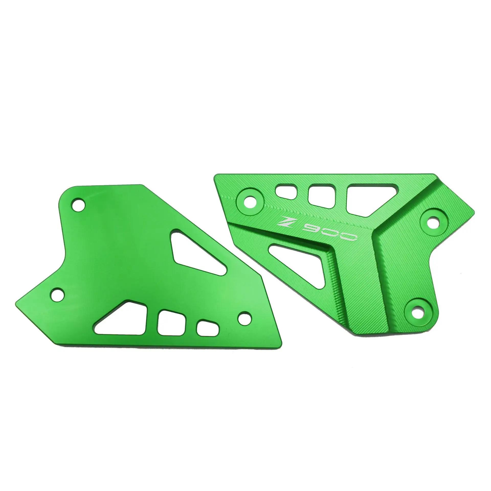 For KAWASAKI Z900 Z 900 Motorcycle Accessories FootPeg Footrest Rear Set Heel Plates Guard Protector