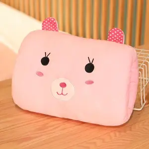 Cartoon Cute Nap Hand Pillow Plush Arm Pillow Hand Warmer Children's Gift Non Electrical Toys Office Desk Nap Travel Essentials