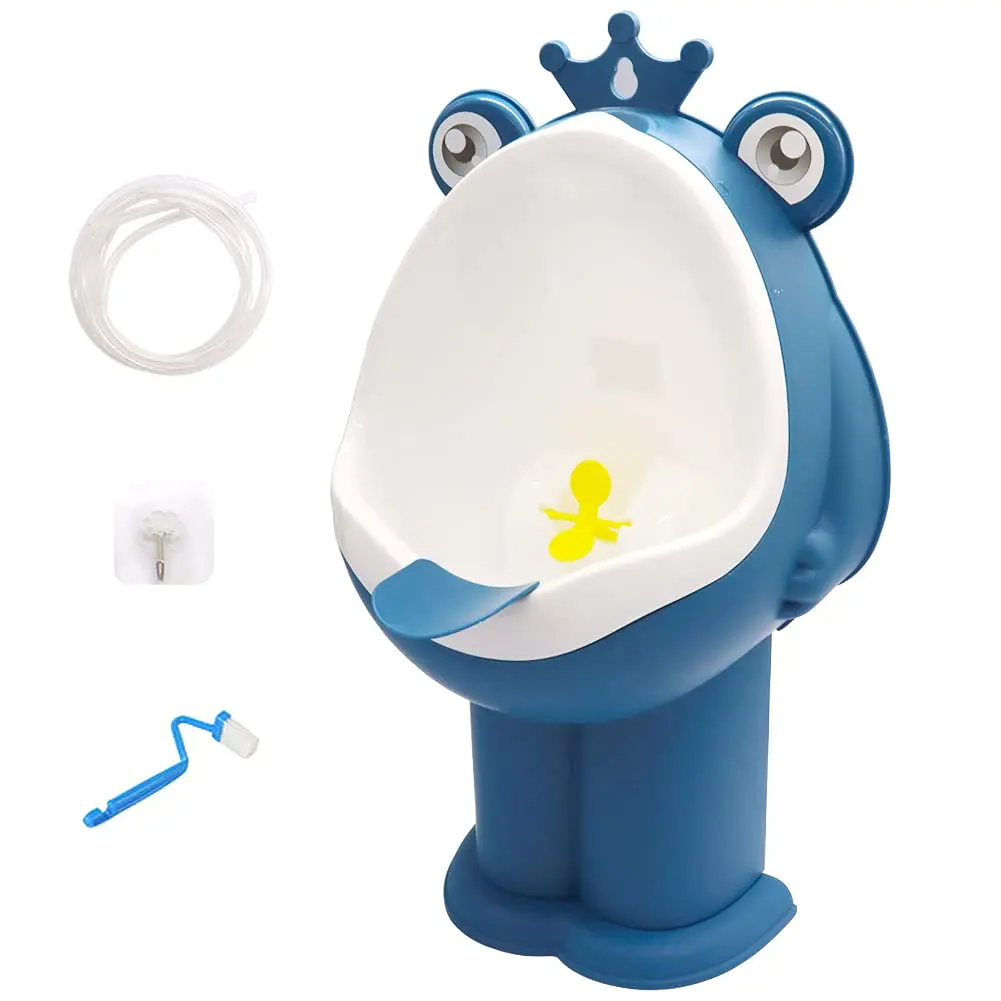 Frog Pee Training,Potty Training Urinal Children's Urinal Kids Toilet Child Standing Urinal Wall-Mounted Toilet for Boy