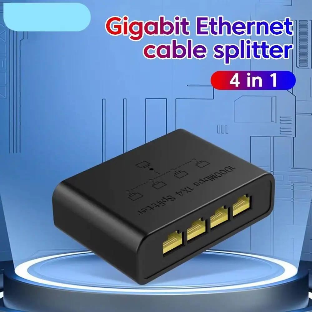 5-port Gigabit Network Switch Ethernet RJ45 Network Port Network Cable Connection Switch Network Splitter Cable Expander