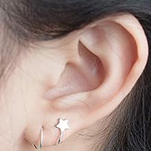 MILACOLATO Cartilage Earring 11count 16G 18G Stainless Steel Cartilage Earrings Stud Hoops Conch Forward Helix Earrings Tragus Daith Piercing CZ Barbell Stud Cartilage Piercing Jewelry for Women s Studearrings MILACOLATO Cartilage Earring 11count 16G 18G Stainless Steel Cartilage Earrings Stud Hoops Conch Forward Helix Earrings Tragus Daith Piercing CZ Barbell Stud Cartilage Piercing Jewelry for Women s Studearrings