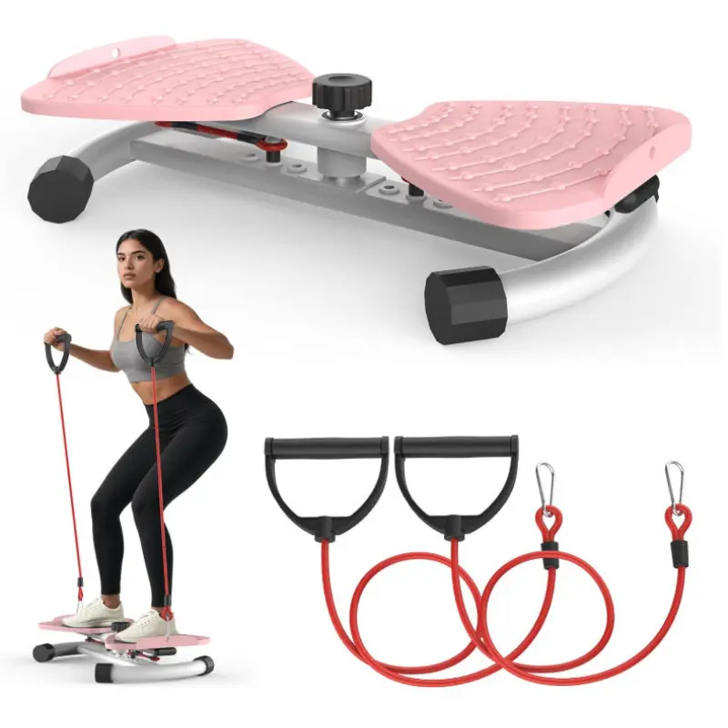 Fitness equipment, ultra-quiet operation, 9-level adjustable resistance mode #WaistTwisterBoard #CoreWorkoutEquipment #HomeGymFitness #AbTrainingGear #PortableFitness #AerobicExercise #FamilyFitnessGear  Waist Twist and Core Ab Exercise Machine twister