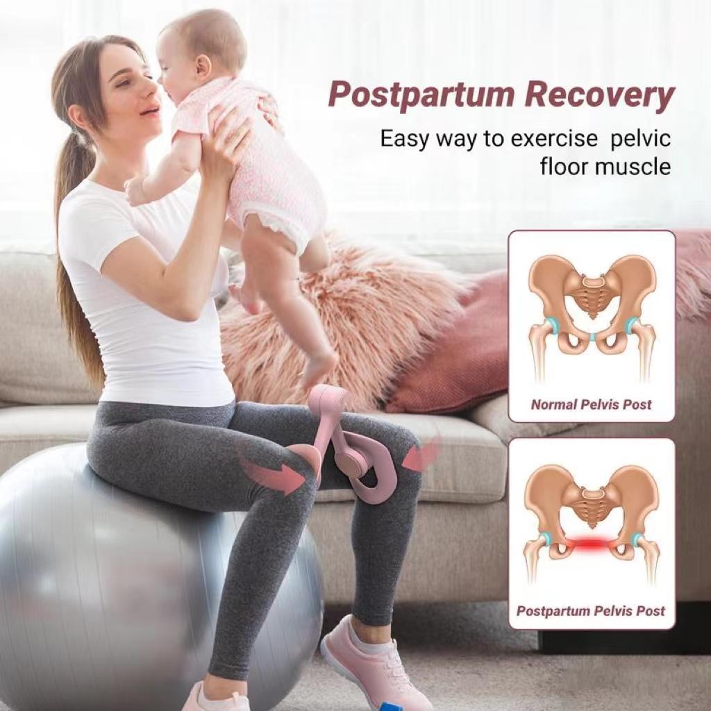 Electric Yoga Pelvic Floor Muscle Trainer, Battery Operated Counting Buttocks Muscle Trainer, Buttocks Muscle Exerciser, Home Gym Pilates Stretch Fitness Equipment, Women Christmas Gift