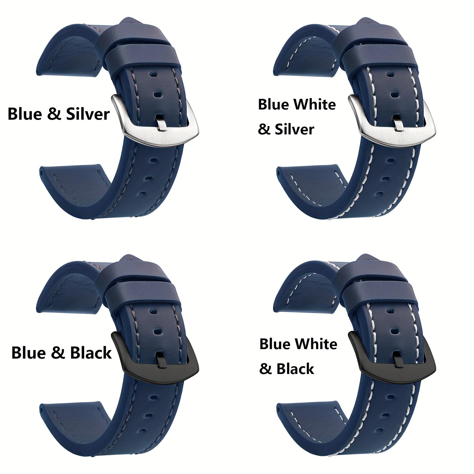 20mm 22mm Retro Business Watch Band – Classic Strap for Samsung Galaxy Watch 6/5/4/Active 2 & 3
