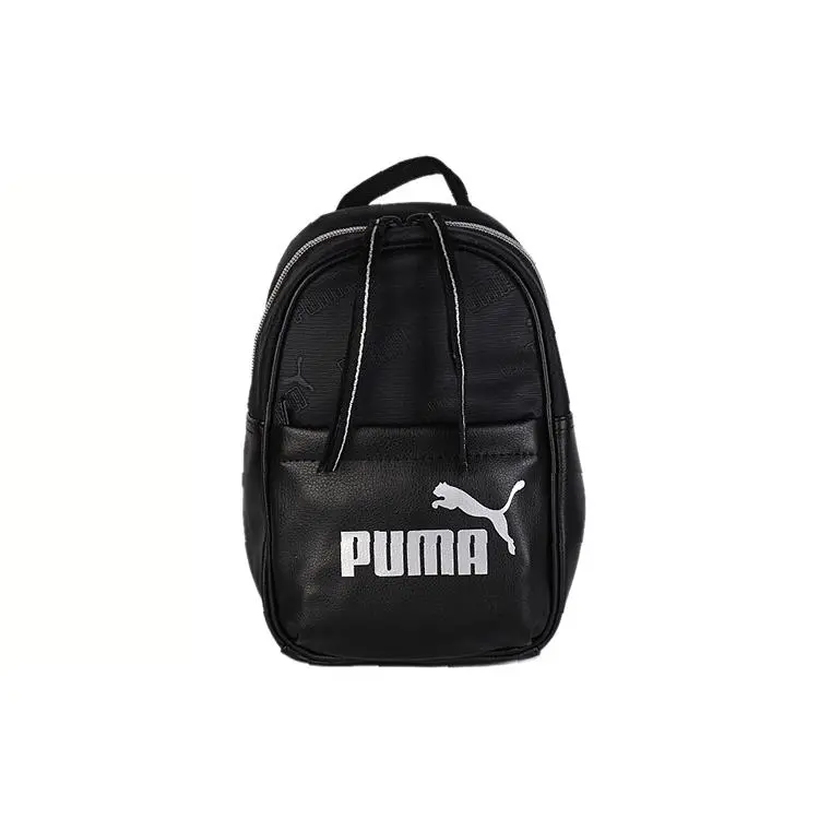 Puma Student Casual Fabric Backpack for Travel and School – Black