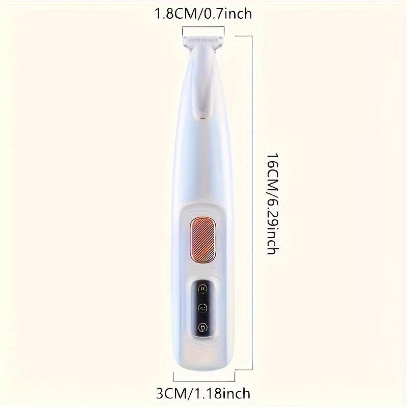 Rechargeable Pet Hair Trimmer Kit, Pet Paw Trimmer, Cordless Quiet Dog Trimmer for Grooming with LED Light, Small Dog Grooming Clippers for Dogs & Cats, Pet Grooming Tool,Waterproof, low noise pet shaver,#SummerVibes #petlovers