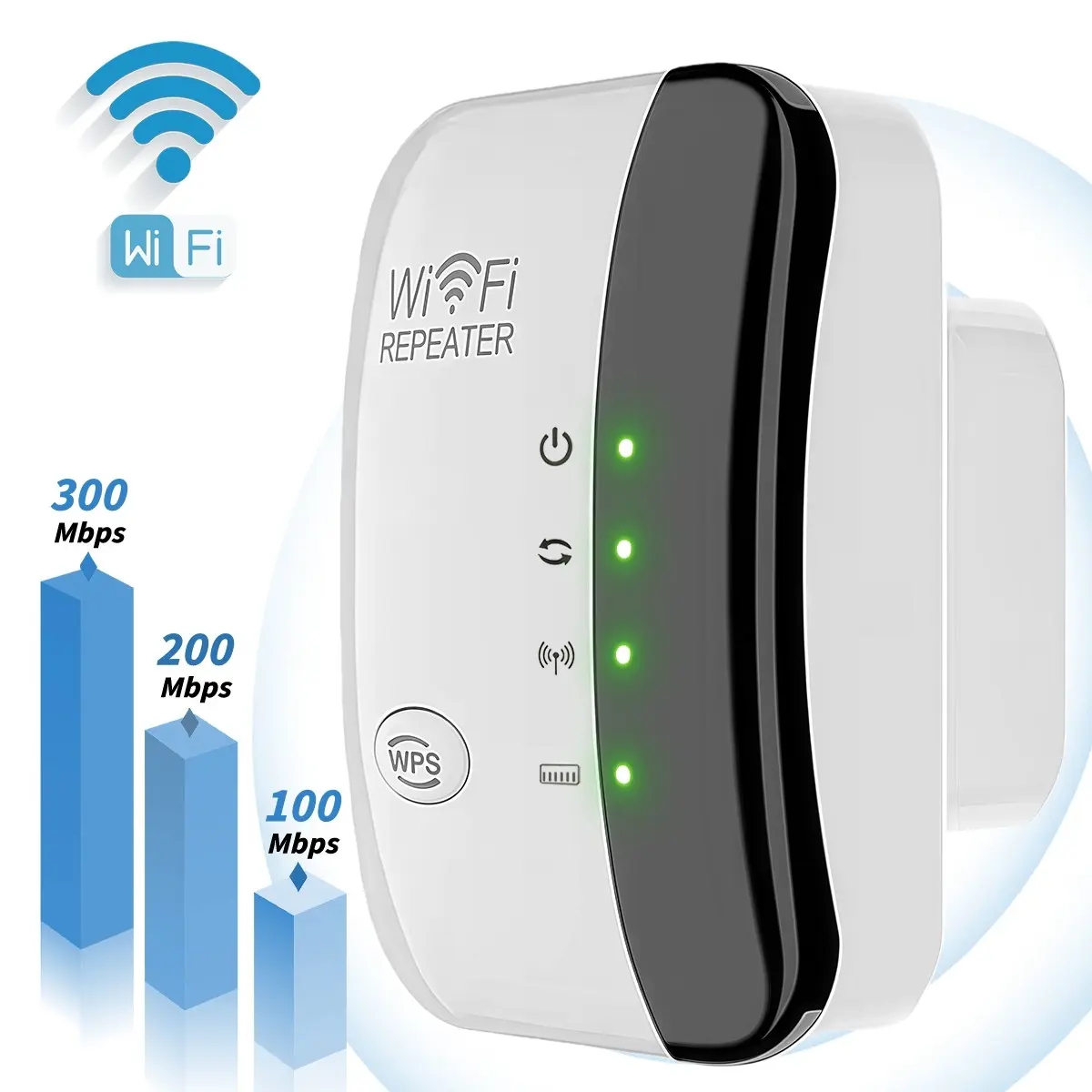 High-Speed WiFi Repeater Extender with Ethernet Port, Cover 5000 Sq. Home Coverage, Wi Fi Extenders Signal Booster for Home, wifi extender signal booster with Non-Volatile Connection Covers up to 50+ Devices, Easy Setup