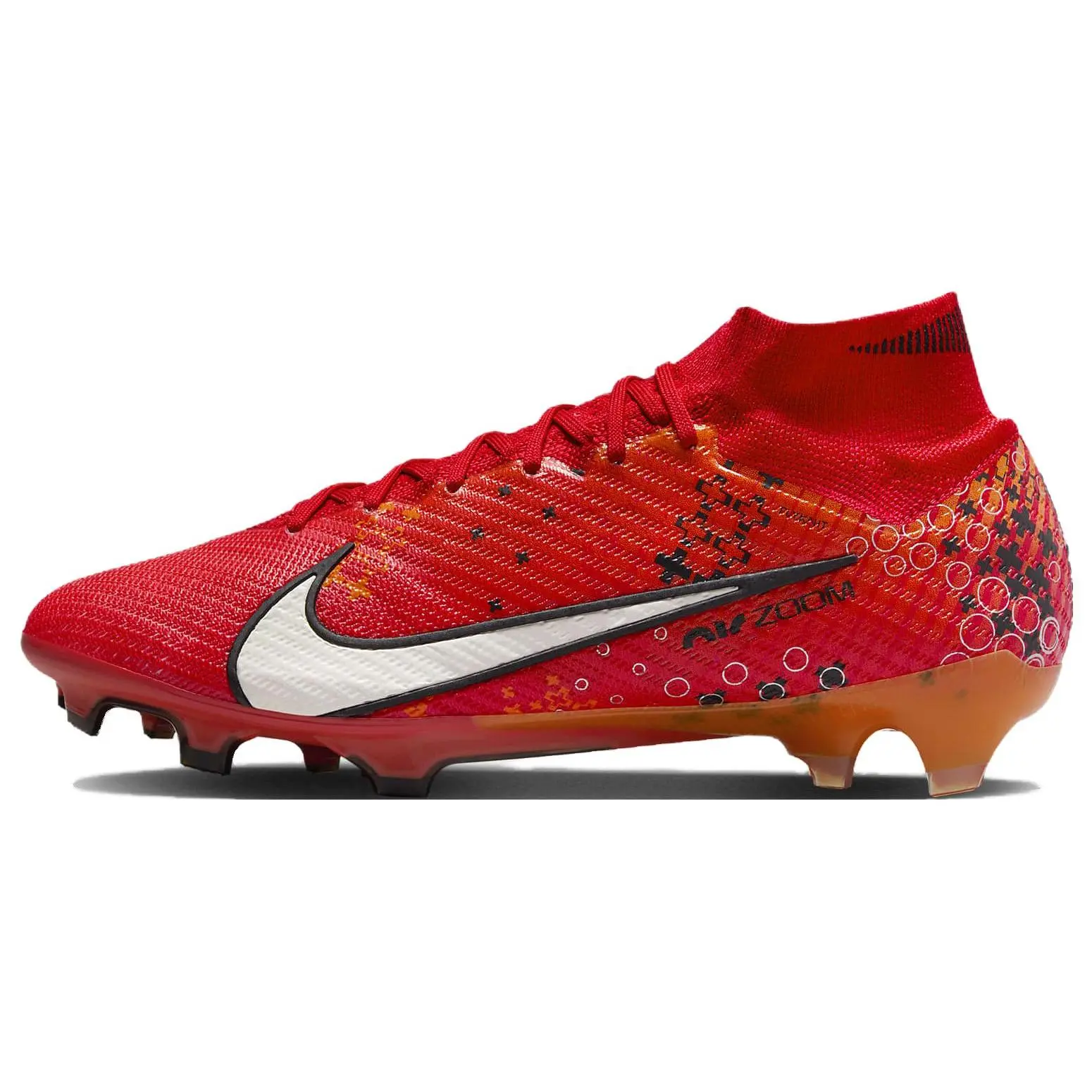 Nike Mercurial Superfly 9 Football Cleats for Men and Women – Artificial Turf FG with Citrus Color Verifiable, with credentials and supporting global authentication