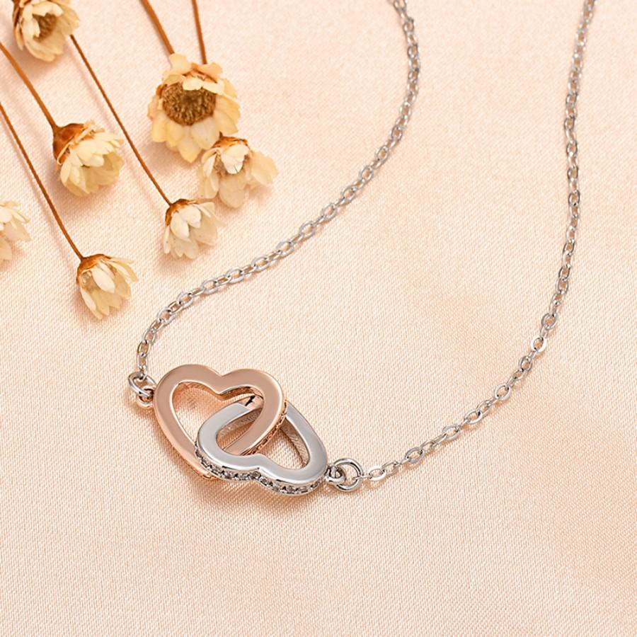 Mother’s Day Gift for Mom – Meaningful Heart Necklace with Love Message Card