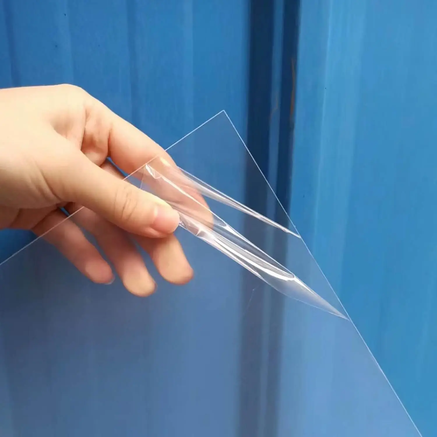10 Pack 12x12x.02" Clear Plastic Sheet, Plexiglass Craft Plastic Sheets  Flexible Lightweight Clear Plastic Sheets for DIY Craft Projects, Picture Frames(10, 12" x 12"x 0.02")