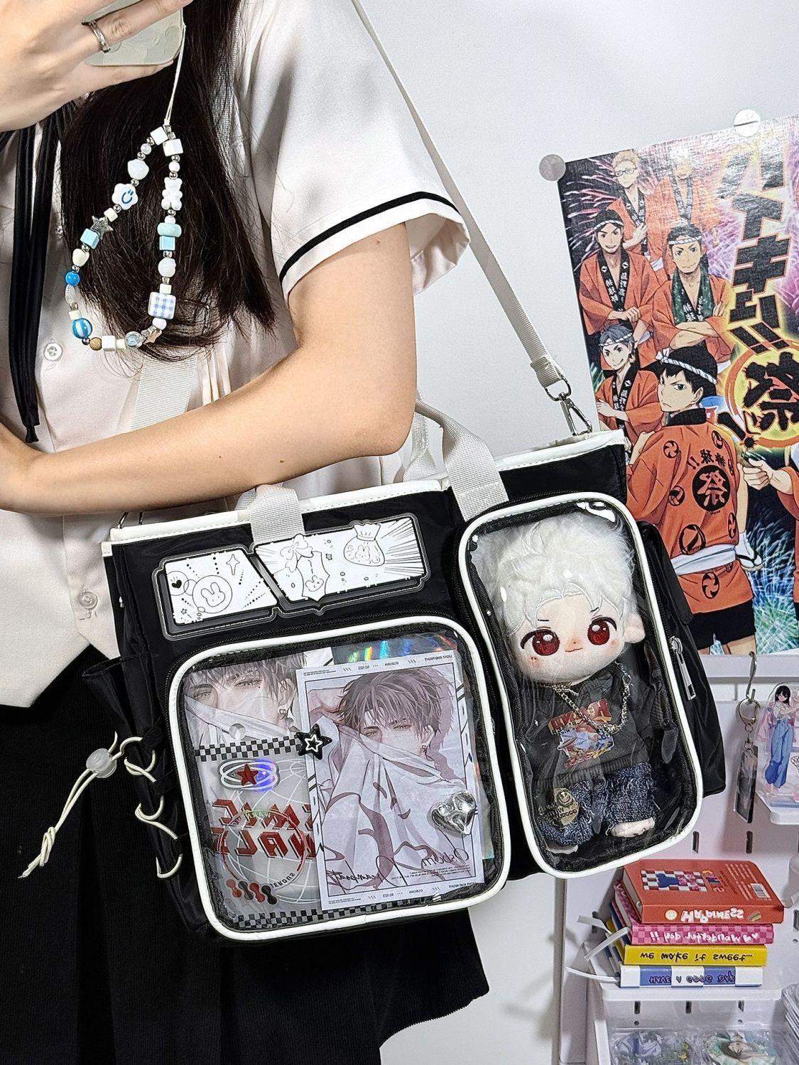 Japanese Cute Girl Ulzzang Ita Bag Daily Commuting School Bag Backpack Fashionable Y2K Shoulder Bag Dolls Bag Bags for Women