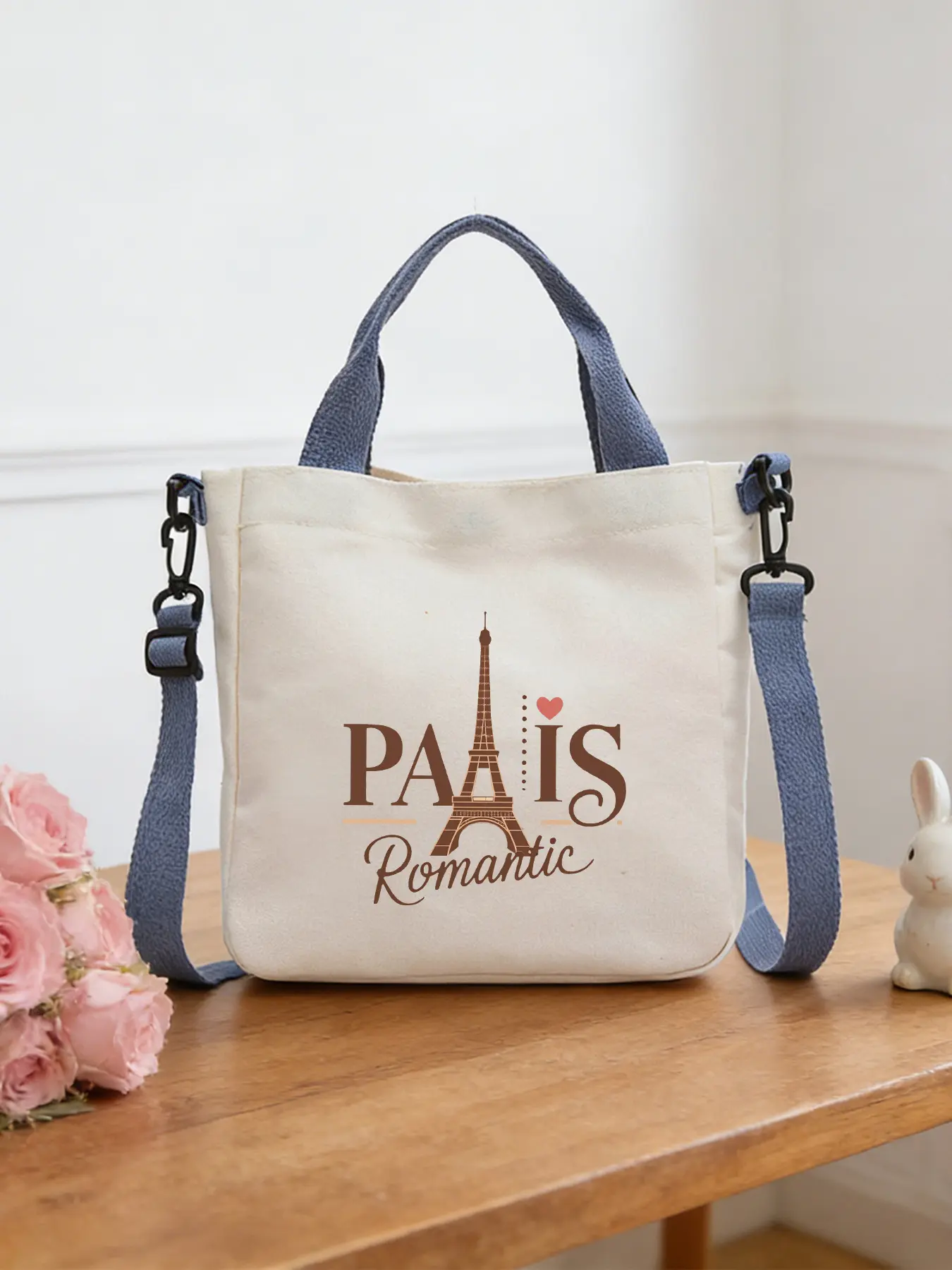 Eiffel Tower Pattern crossbody bags, shoulder bags, handheld shopping bags, cosmetic bags and tote bags, ideal for daily shopping and commuting, trendy fashion items and perfect gifts.