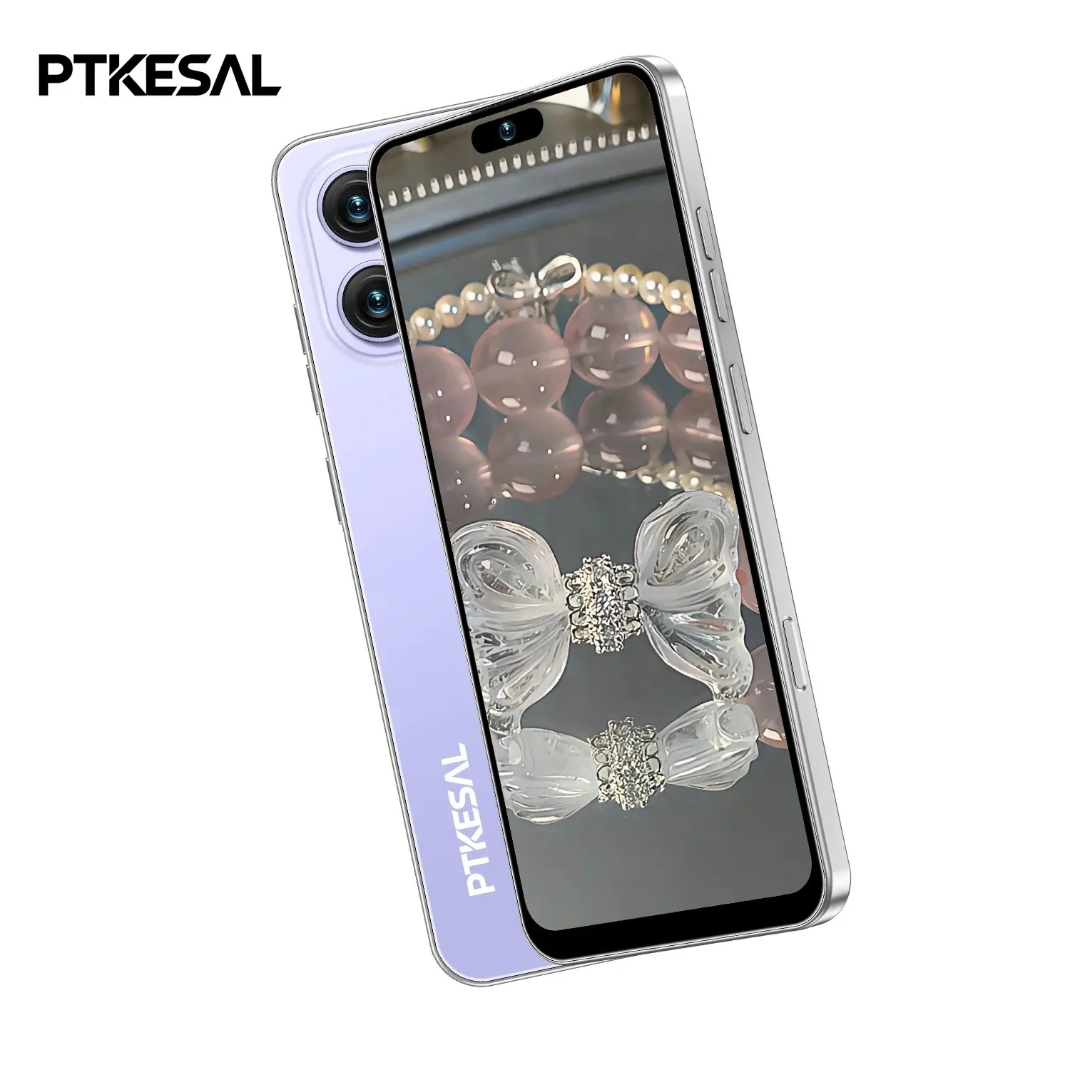 Ptkesal-17 Pro Max 4g Smartphone, 6.93-Inch HD Screen, 6gb RAM+64GB Storage, 5000mah Battery, Dual Sim, Android 12.0, Fashionable Thin Design