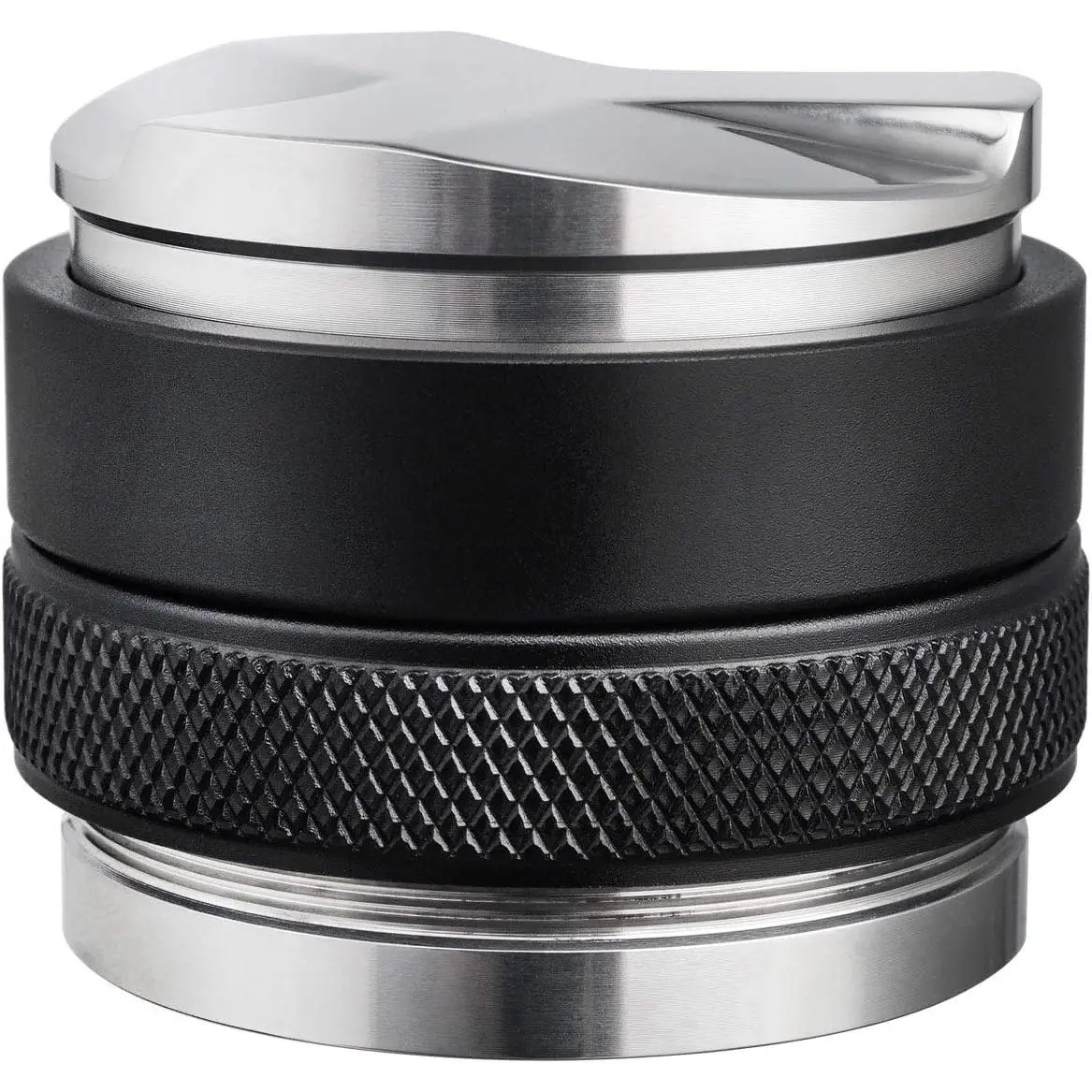 58mm Coffee Distributor and Tamper,   Coffee Leveler Fits for Portafilter, Increased Adjustable Depth- Professional Espresso Hand Tampers