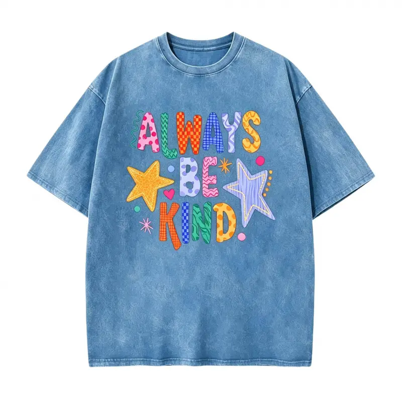 Always Be Kind Shirt, Retro Kindness Tee, Preppy Women Motivational Shirt, Inspirational Girl Shirt, Positive Message Shirt