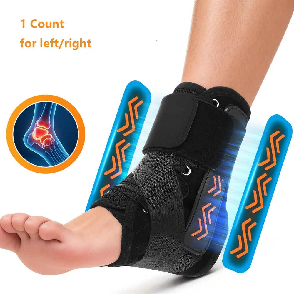 Ankle Support Brace, Light weight Ankle Protector, Sprain Recovery, Sports Protection, Comfortable and Durable Design, Lightweight