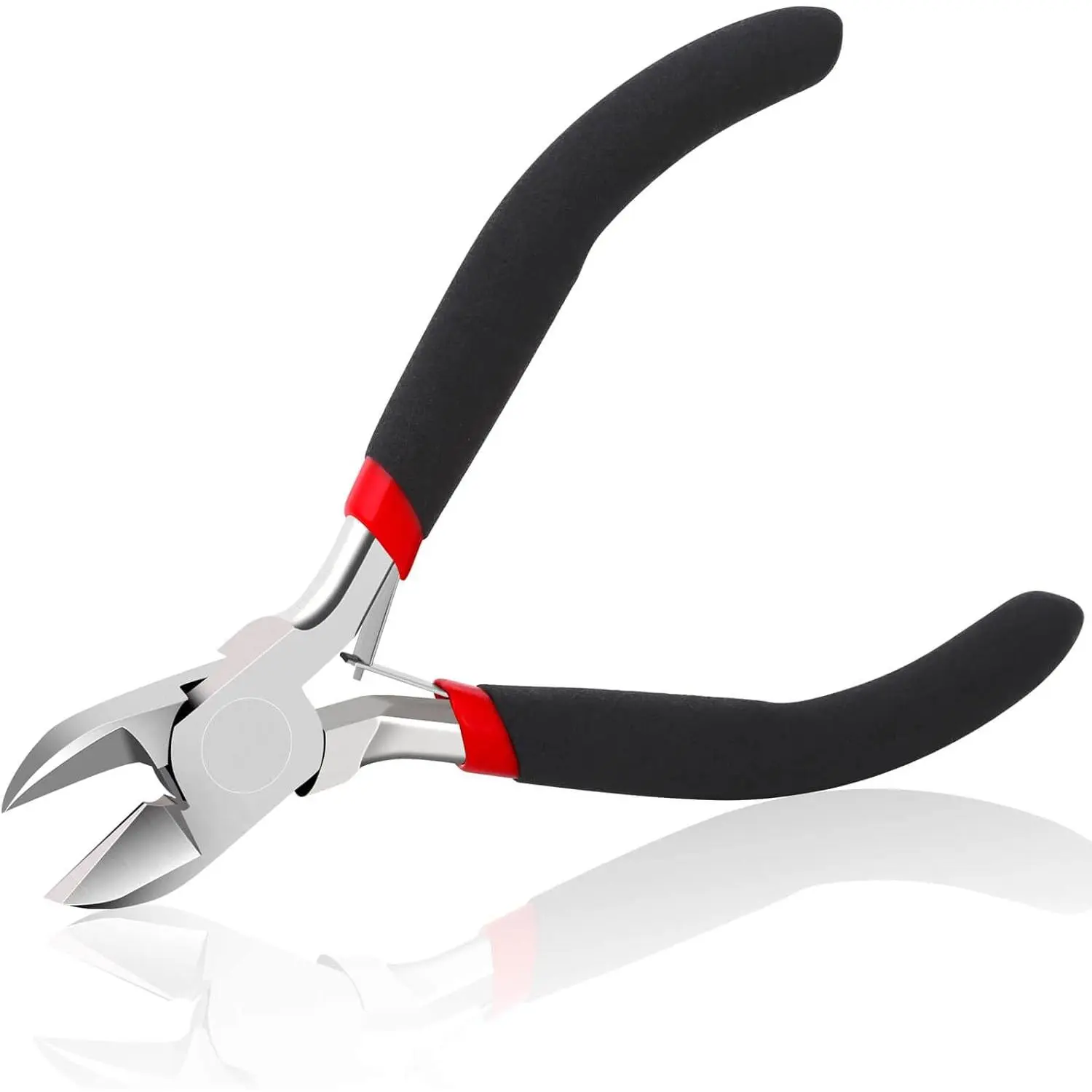 Wire Cutters, Small Side Cutters for Crafts, Flush Cutting Pliers for Jewelry, Floral Wire Cutters for Artificial Flowers, Zip Tie Cutters for Cable Tie, Wire Cutting Tool for Guitar Strings