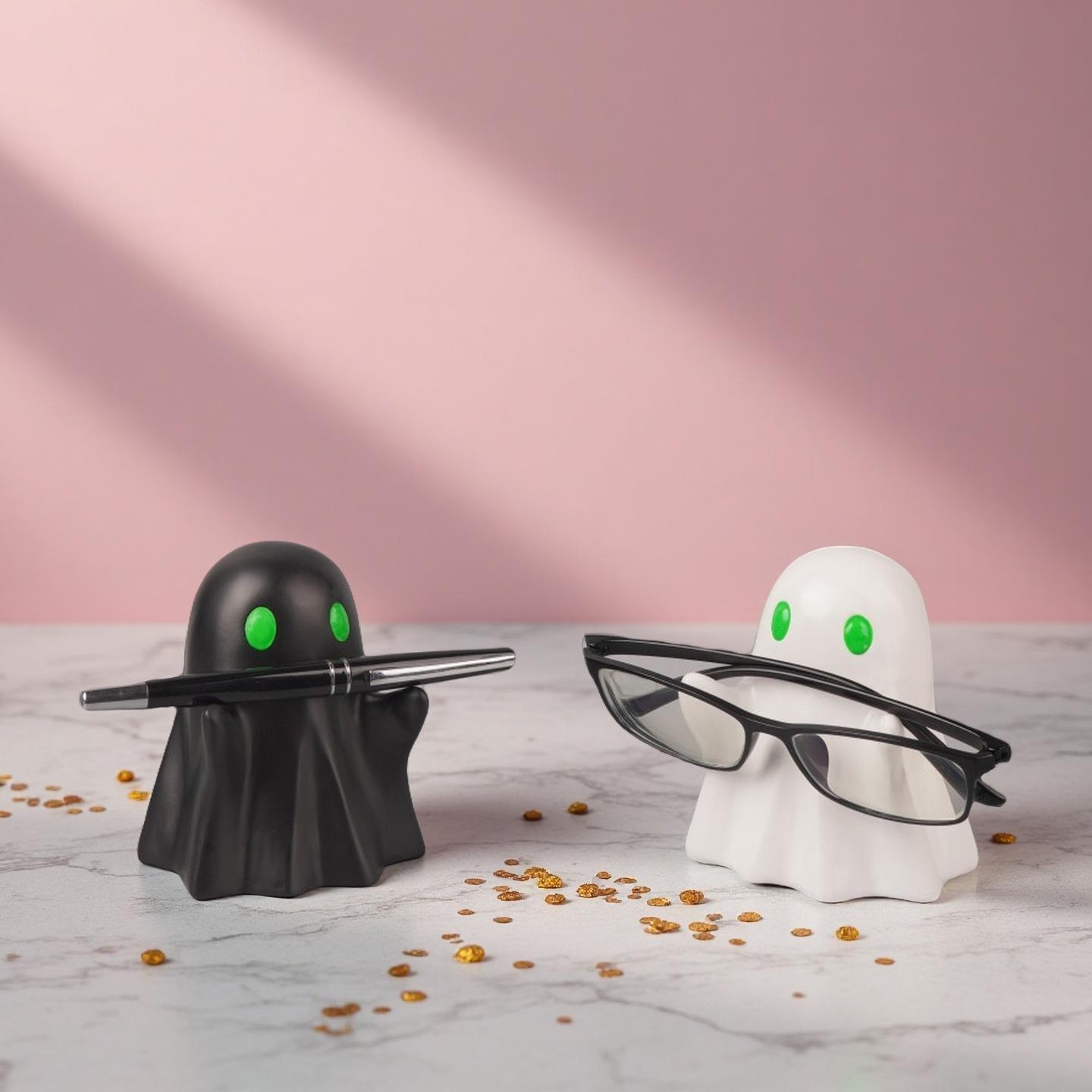 Resin Desk Organizer Sunglasses Holder Pen Stand Eyeglass Display Piggy Bank Home Office Decor