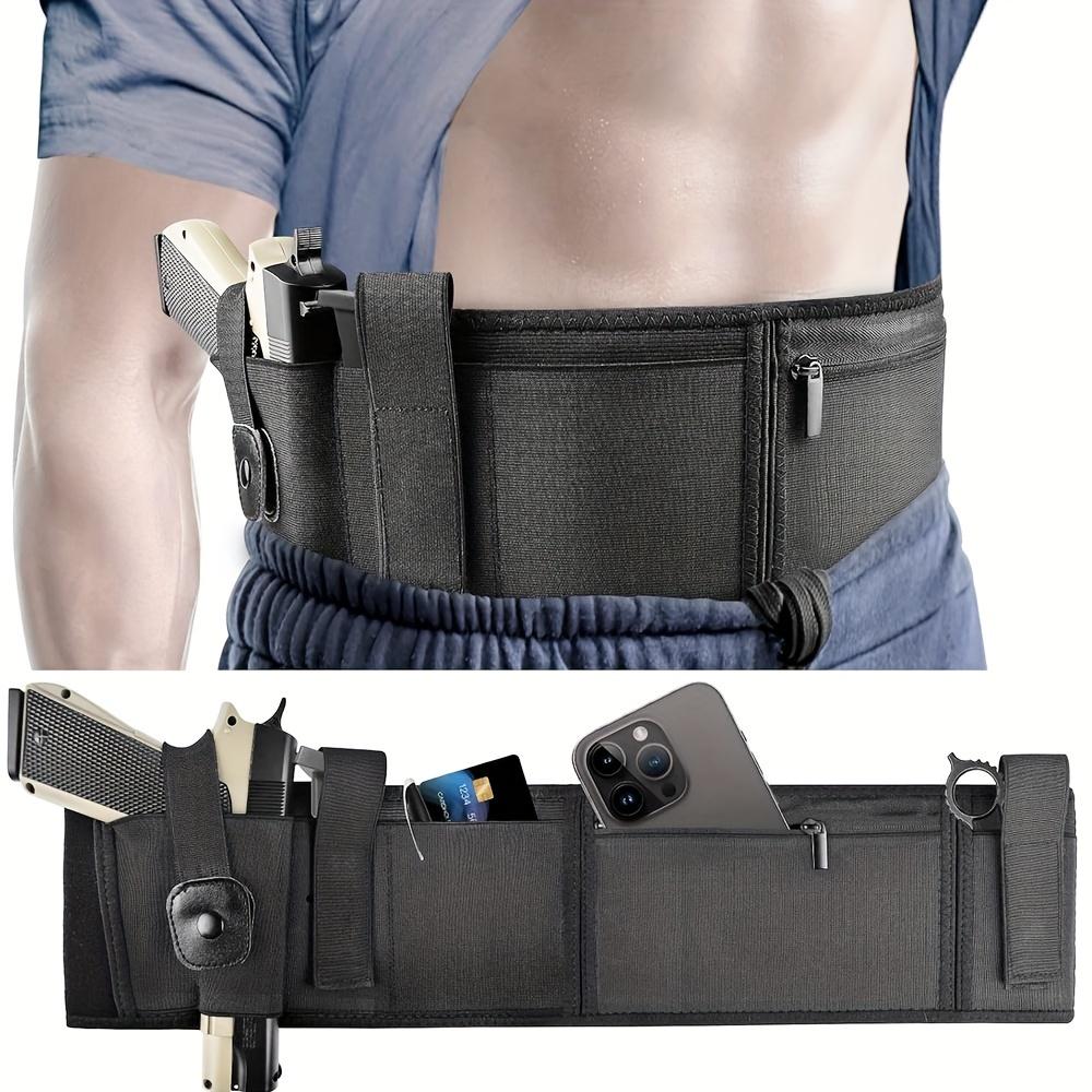Concealed Carrying Bellyband Holster Pistol Belt