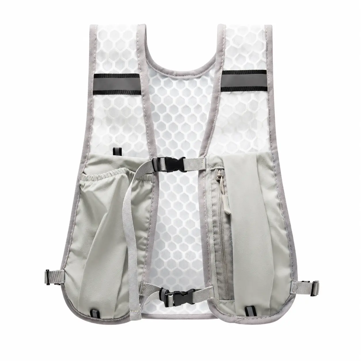 Lightweight Breathable Trail Running Backpack with Adjustable Chest Vest Support, Durable Water-Resistant Fabric, Multiple Compartments for Hiking, Mountaineering, and Cross-Country Cycling Adventures