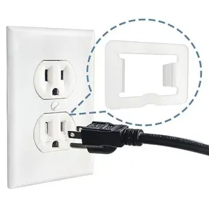 20pcs Embedded Socket Tightening Plates, Usa Standard Design, Prevents Loose Sockets, Easy Installation, Durable Plastic, Two or Three Hole