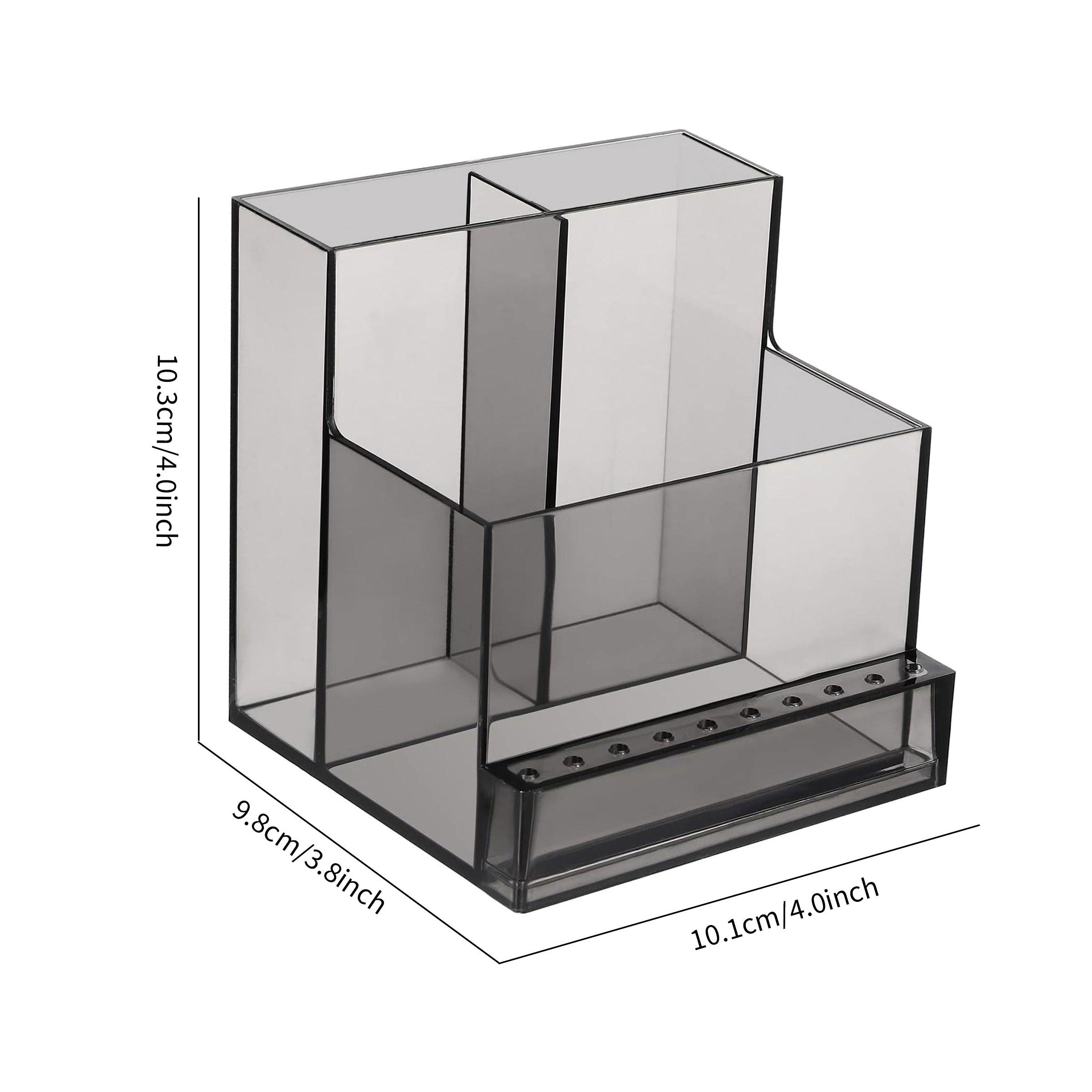 Nail Art Tool Storage Box, Multi-grid Nail Art Tool Organizer, Portable Nail Art Tool Storage Box for Home & Salon Use, Multifunctional Storage Bin