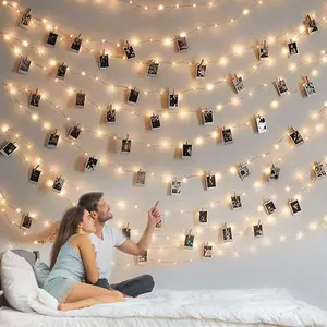 Photo Clip String Light - 33Ft 100LED Fairy Lights with Clips for Pictures With Timer, Photo Light with 50 Clear Clips for Bedroom Christmas Wedding Décorfidget toys