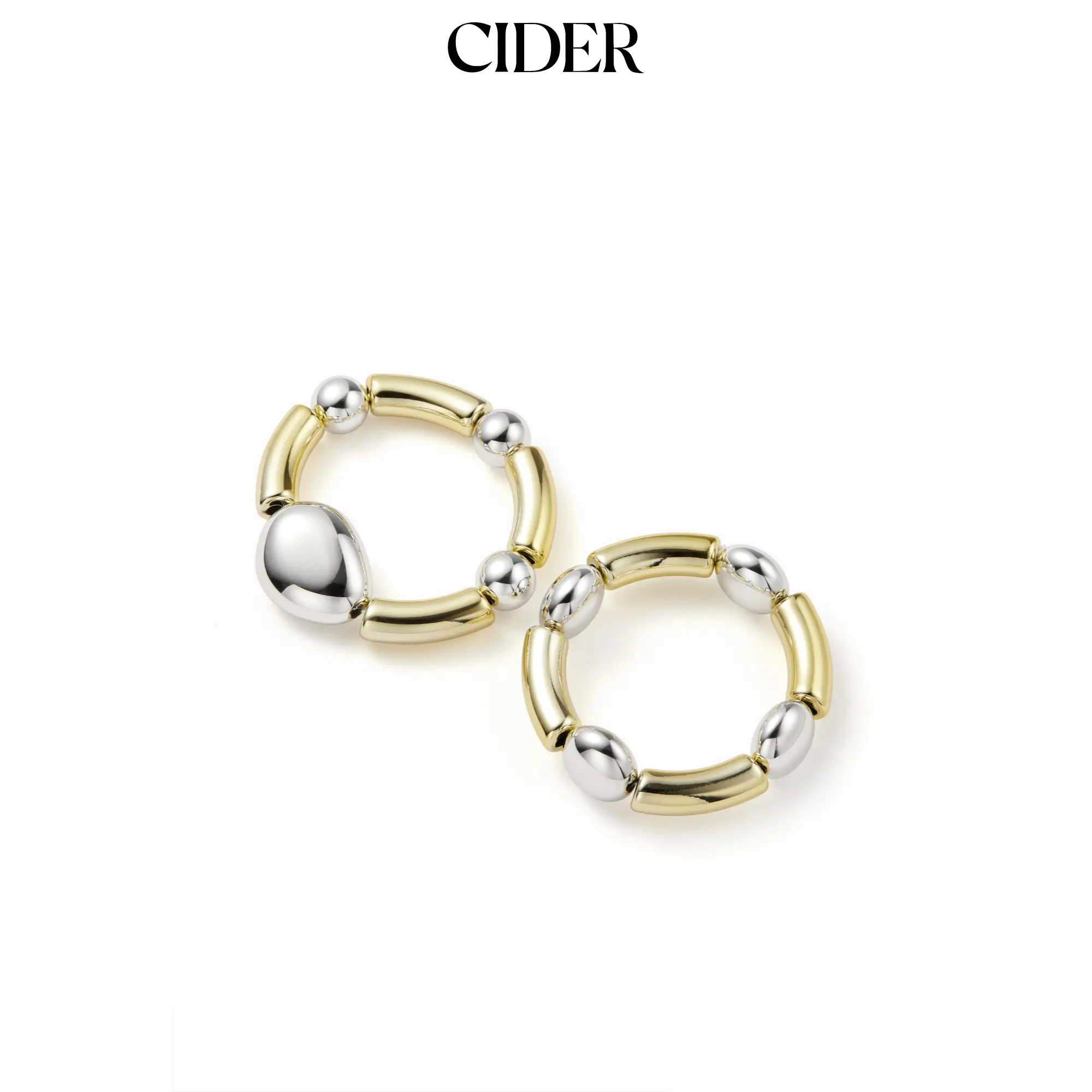 Cider 2 PCS GEOMETRIC BRACELET SET