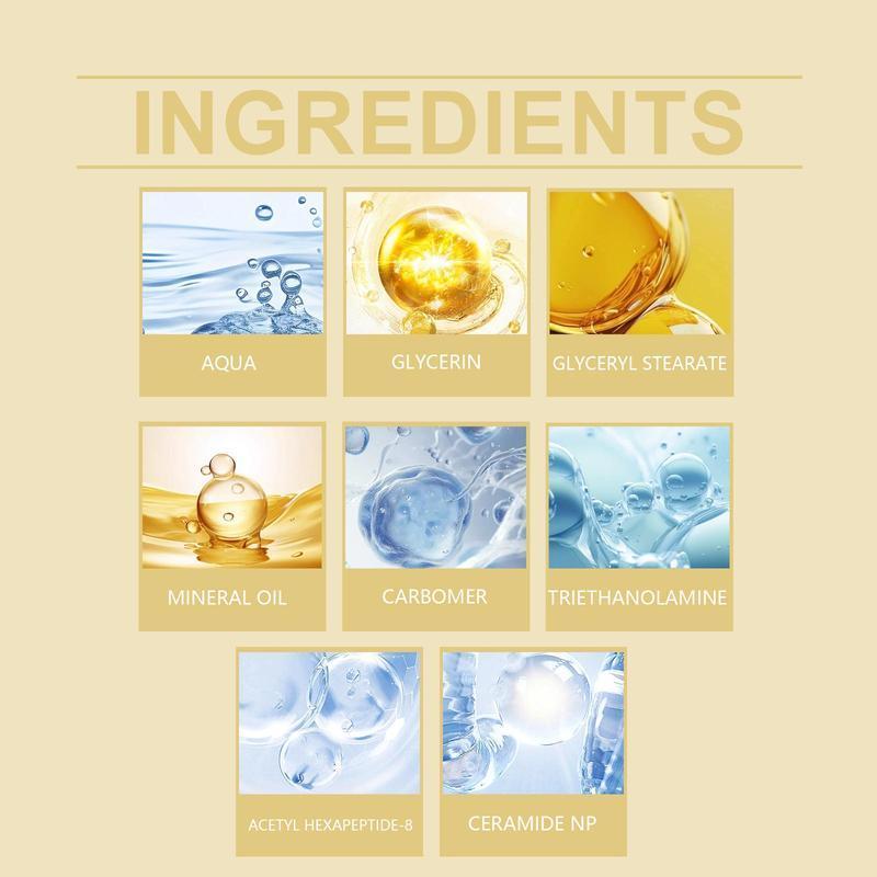 Night Firming Neck Cream, Deep Moisturizing & Easy Absorbing Neck Cream, Hydrating Neck Lifting Cream, Moisture Neck Care Product for Women & Men, Cosmetic, Skincare Moisturizer