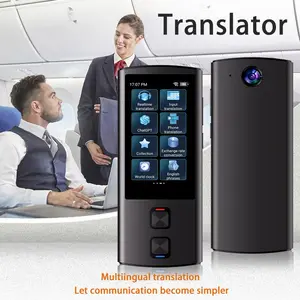 Flagship Portable Ai Language Translator Device, Multi-Language Translation, Offline & Group Chat, Ideal for Travel & Business