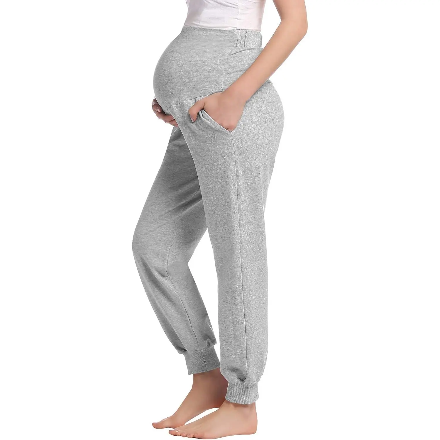 Womens Maternity/ Jogger Pants Over The  Sweatpants