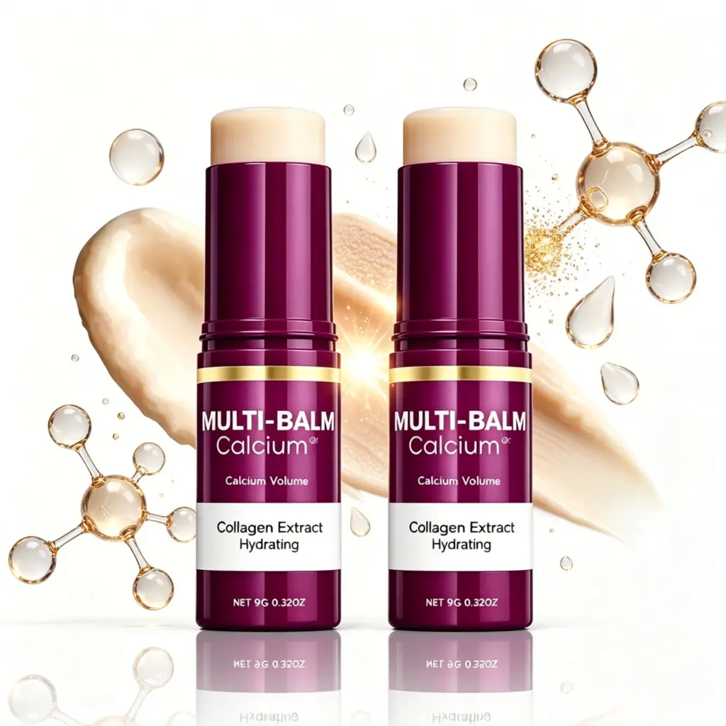 2-Pack Multi-Purpose Body Balm, Alcohol-Free Hydrating Firming Formula, Daily Beauty & Personal Care Moisturizer for Dry, Smooth Skin
