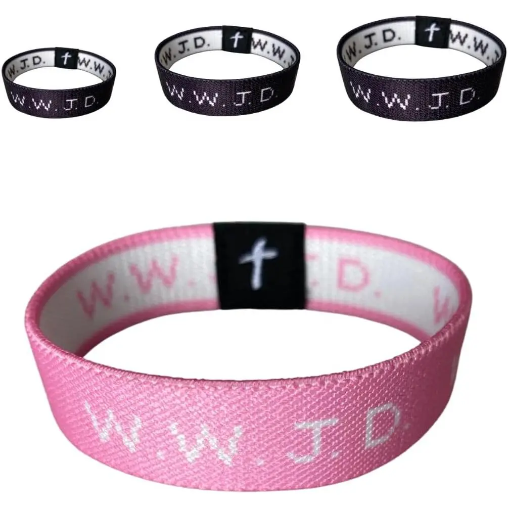 WWJD Bracelets - Elastic Bands Collection