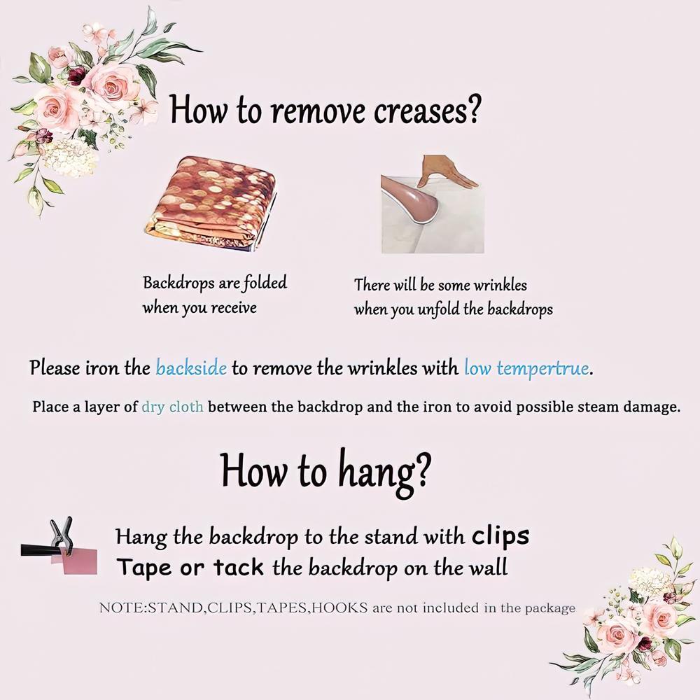 1pc 2D Flat Polyester Photography Backdrop | Durable Brown Gradient Design for Portraits & Events | Ideal for Single Parties, Graduations, Baptisms | Easy Setup, No Power Needed | Versatile St