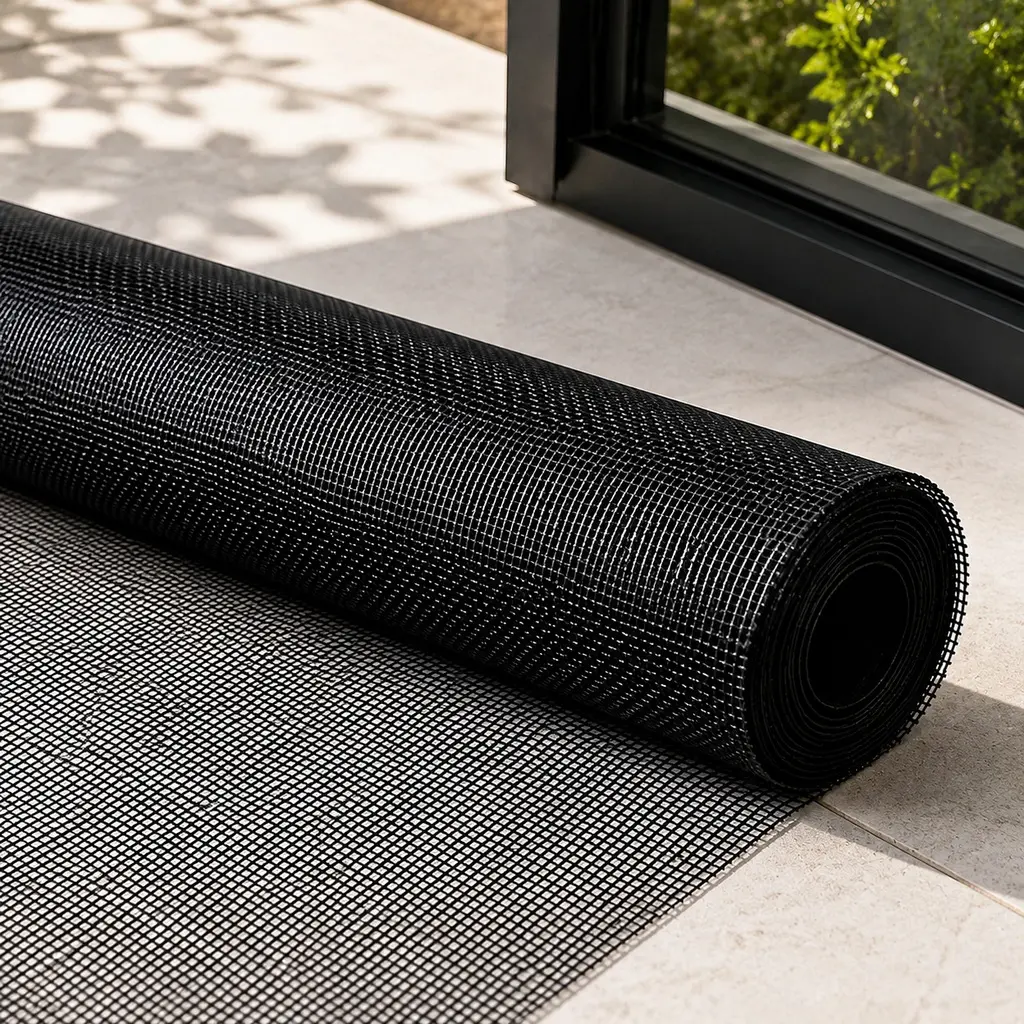 304 Stainless Steel Window Screen Roll - 36 in W x 48 ft L, Black High Transparency Advanced Weaving Cuttable Mesh, DIY-Friendly for Custom DIY Projects, Protective Mesh Cover for Screen Doors, Adds Security & Easy Install