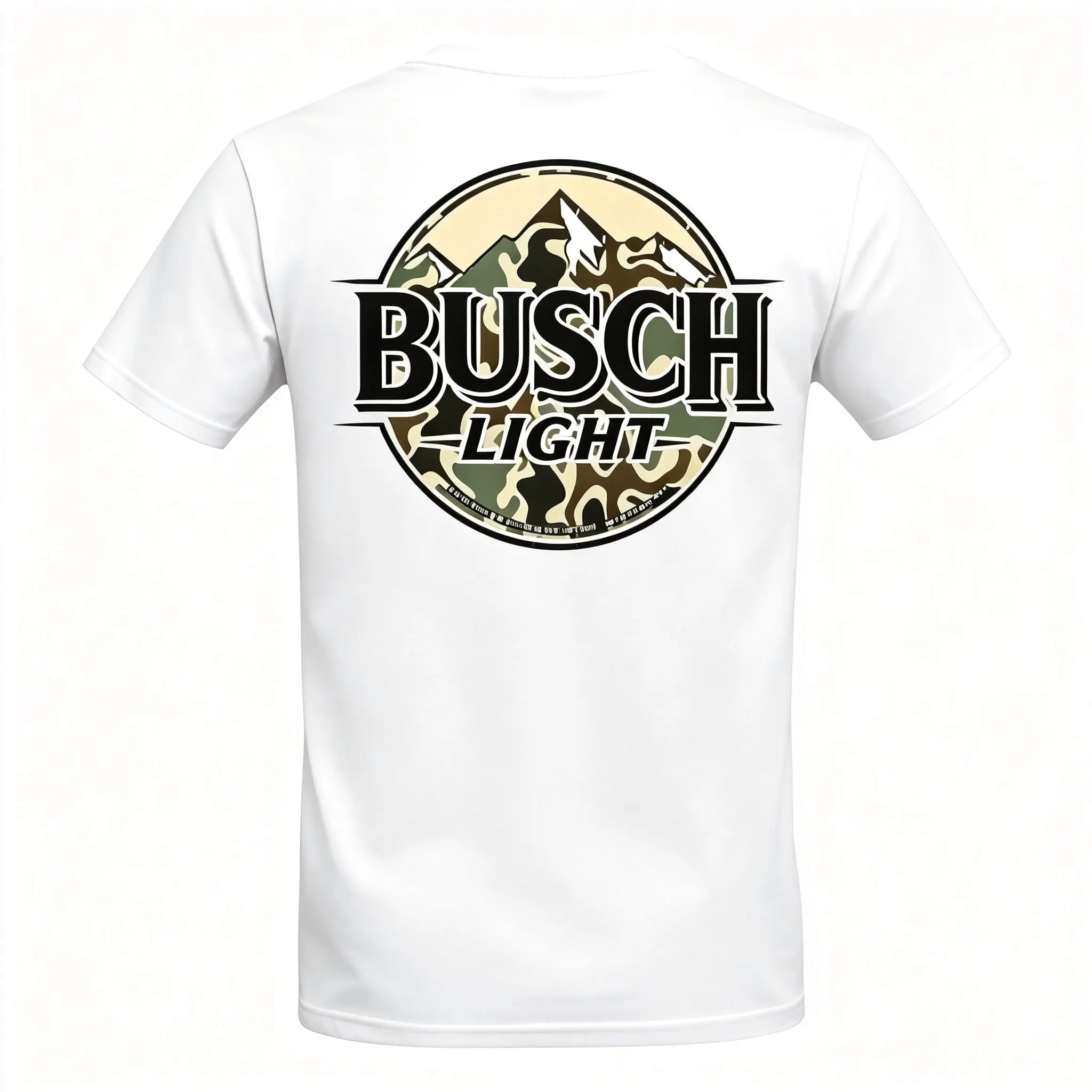 Casual Graphic Print Tee with Non-Cling, Quick-Dry Feature - Sweat-Resistant Vibe Tee That Won’t Stick to Skin During Heavy Sweating