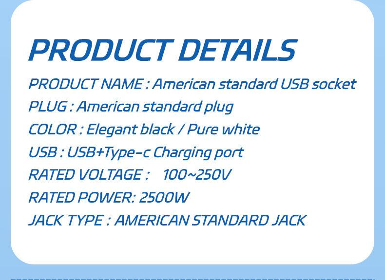 Multiple USB Sockets,USB + Type-c Charging Port,Phone Charger For Home Use,Practical,Wireless Conversion Charging Plug